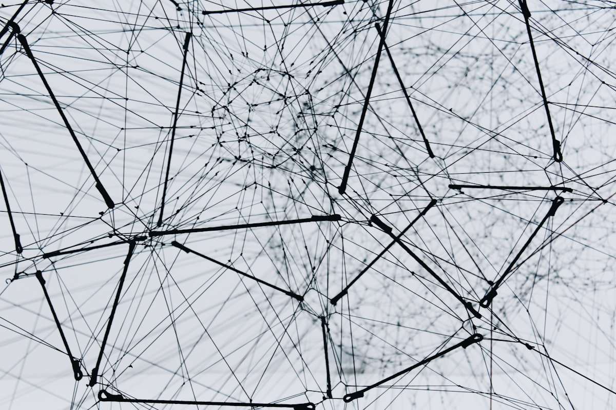 Glowing network of nodes representing agent orchestration playbooks